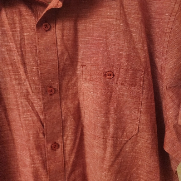 NWT Travis Mathew Rio Red Studebaker Button Up Shirt Mens XXL - Picture 2 of 9